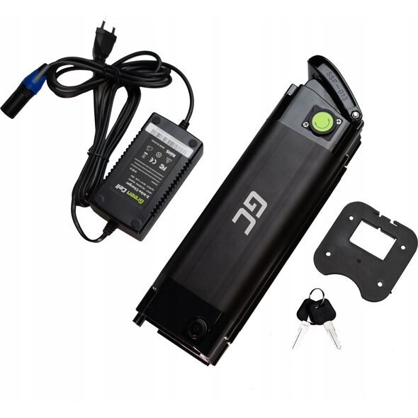Green Cell Bateria GC do roweru elektrycznego Ebike z ładowarką 36V 11.6Ah 417Wh Silverfish m.in do Zündapp, Telefunken. Polska produkcja. 13226562 5904326372740