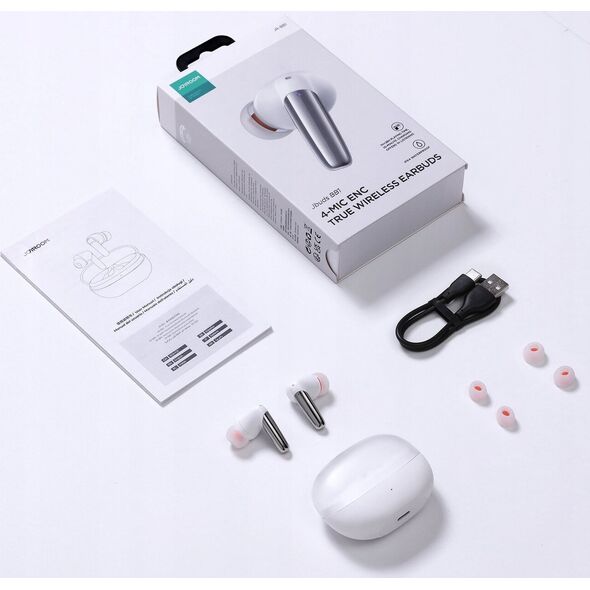Słuchawki Joyroom JR-BB1 białe 13233345 6956116772680