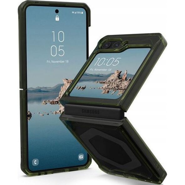 Urban UAG Plyo Pro - obudowa ochronna do Samsung Galaxy Flip 5 z wbudowanym modułem magnetycznym (olive-space grey) 13237928 840283908941