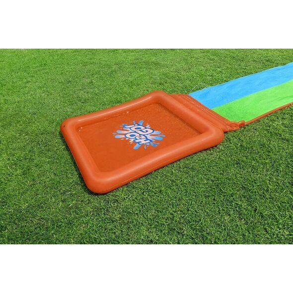 1life Podwójny Ślizg wodny Super Splash dla dzieci 3+ BESTWAY Tor 531cm + Brodzik 129 l + Natrysk 13240244 6941607348611