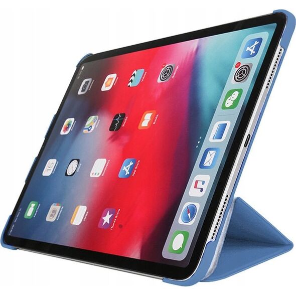 Etui na tablet Pomologic Obudowa ochronna Pomologic BookCase do iPad Pro 11" 1/2/3/4G, iPad Air 10.9" 4/5G niebieska - Gwarancja bezpieczeństwa. Proste raty. Bezpłatna wysyłka od 170 zł. 13241504 7350109153804