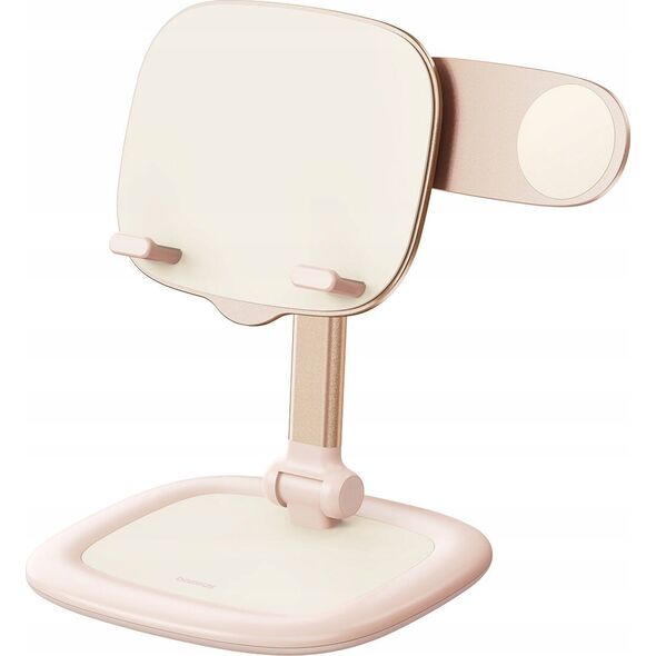 Baseus Regulowany stojak na telefon / tablet Baseus Seashell Series różowy 13241659 6932172636333