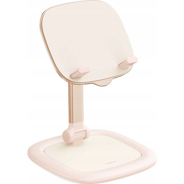 Baseus Regulowany stojak na telefon / tablet Baseus Seashell Series różowy 13241659 6932172636333