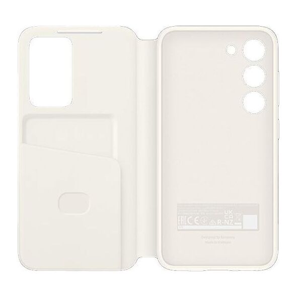 Samsung Etui Samsung Ef-Zs711Cw S23 Fe S711 Biały/White Smart View Wallet Case 13241998 8806095244471