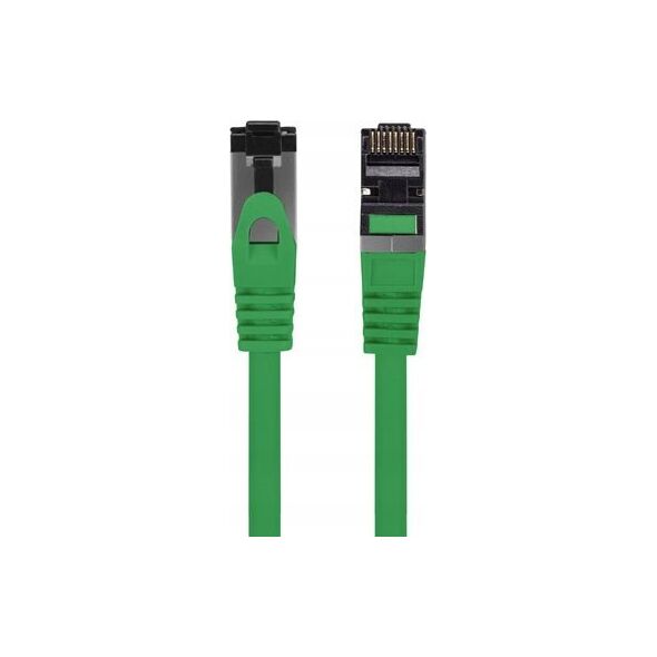 Lanberg Patchcord Lanberg S/FTP kat.8.1 1,5m LSZH CU fluke passed zielony 13242601 5901969440539