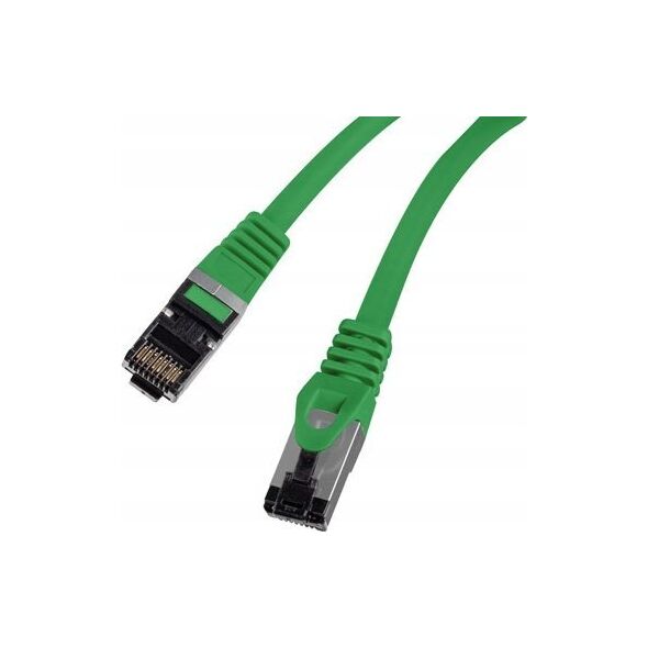 Lanberg Patchcord Lanberg S/FTP kat.8.1 1,5m LSZH CU fluke passed zielony 13242601 5901969440539