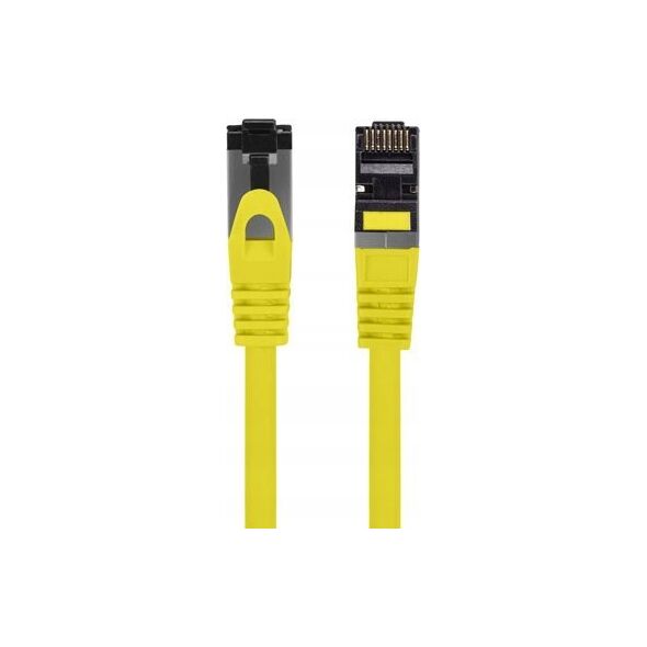 Lanberg Patchcord Lanberg S/FTP kat.8.1 1,5m LSZH CU fluke passed żółty 13242604 5901969440461