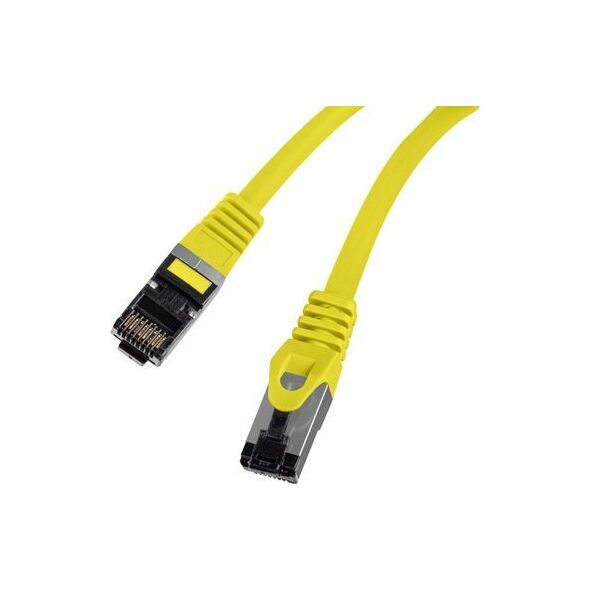 Lanberg Patchcord Lanberg S/FTP kat.8.1 2m LSZH CU fluke passed żółty 13242608 5901969440478