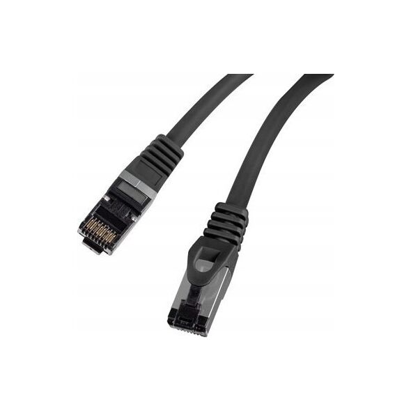 Lanberg Patchcord Lanberg S/FTP kat.8.1 3m LSZH CU fluke passed czarny 13242609 5901969440621