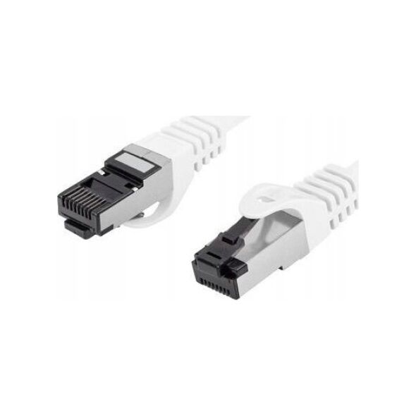 Lanberg Patchcord Lanberg S/FTP kat.8.1 1m LSZH CU fluke passed biały 13242619 5901969440669