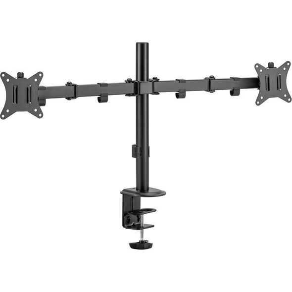 LC-Power Uchwyt biurkowy na 2 monitory 17" - 32" (LC-EQE-A32B-D) 13244332 4262443280180