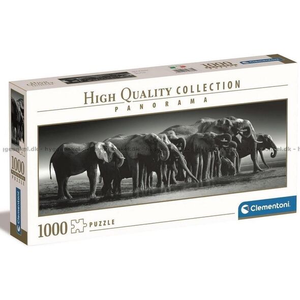 Clementoni Puzzle 1000 elementów Panorama High Quality Herd of Giants 13244882 8005125398362