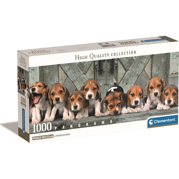 Clementoni Puzzle 1000 elementów Compact Panorama Beagle 13244919 8005125398690