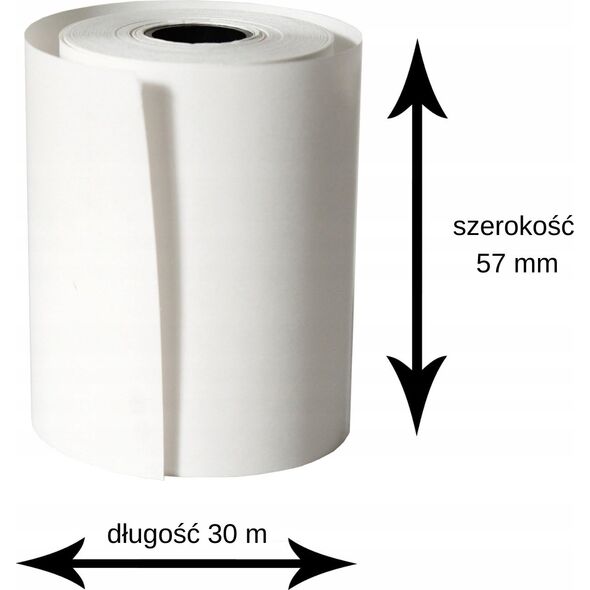 Organizer MyOffice ROLKI TERMICZNE MyOFFICE 57 MM/25 M (10) 13249076 5902596500733
