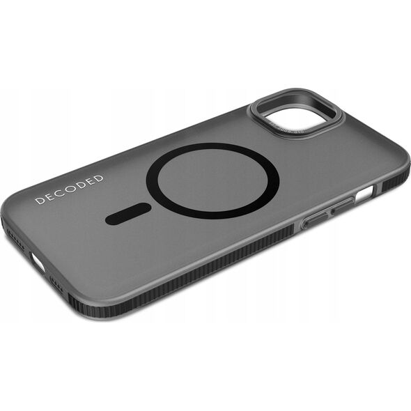 Decoded Etui Decoded Transparent Grip Case z MagSafe do iPhone 15 Plus - szaro-czarne 13249802 8720593010768