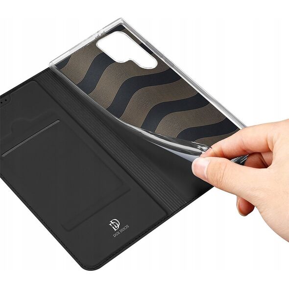 Dux Ducis Etui Dux Ducis Skin Pro do Samsung S24 Ultra z klapką - czarne 13249828 6934913021590