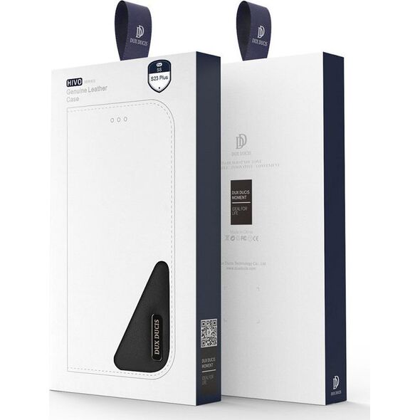 Dux Ducis Etui Dux Ducis Hivo z klapką i blokadą RFID do Samsung Galaxy S24 Ultra - brązowe 13249850 6934913021859