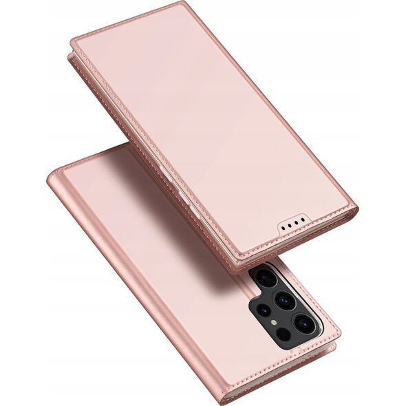 Dux Ducis Etui Dux Ducis Skin Pro do Samsung S24 Ultra z klapką - różowe 13249866 6934913021613