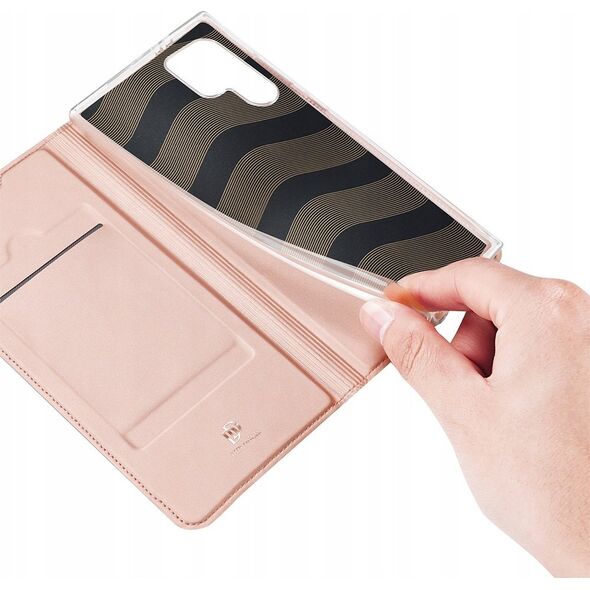 Dux Ducis Etui Dux Ducis Skin Pro do Samsung S24 Ultra z klapką - różowe 13249866 6934913021613