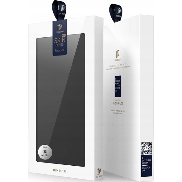 Dux Ducis Etui Dux Ducis Skin Pro do Samsung S24+ z klapką - czarne 13249871 6934913021569