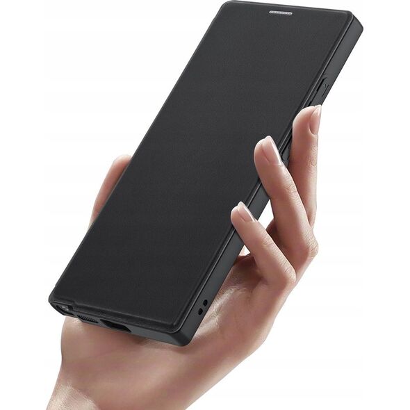 Dux Ducis Etui Dux Ducis Skin X Pro do Samsung S24 Ultra z magnetycznym ringiem i klapką - czarne 13249881 6934913021682