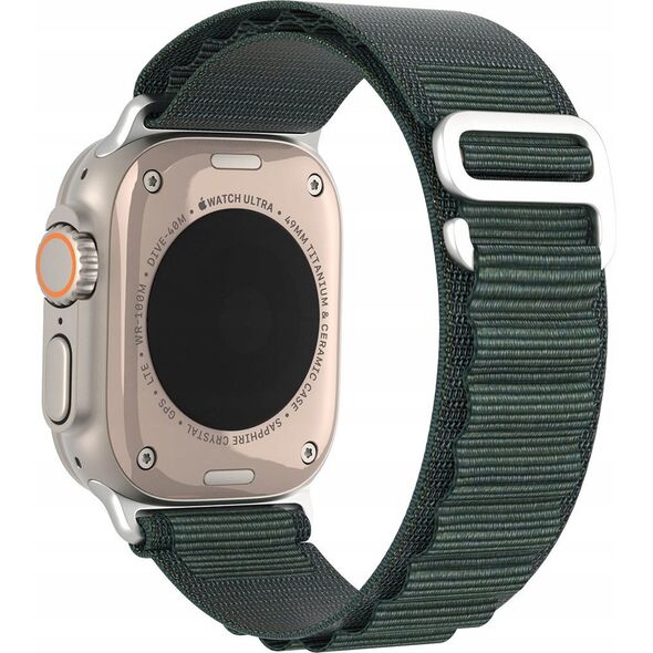 Dux Ducis Sportowy pasek ze sprzączką do Apple Watch 9 / 8 / 7 / 6 / SE / 5 / 4 / 3 / 2 / 1 (41, 40, 38 mm) Dux Ducis Strap GS Version - zielony 13249892 6934913026892