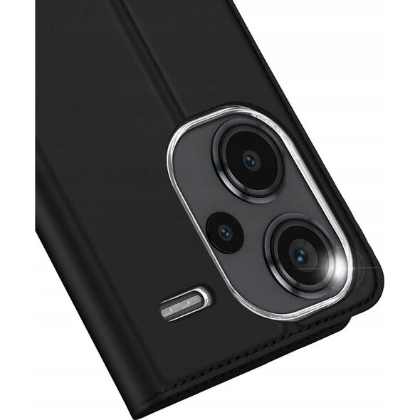 Dux Ducis Etui Dux Ducis Skin Pro z klapką i miejscem na kartę na Xiaomi Redmi Note 13 Pro+ 5G - czarne 13249922 6934913009161