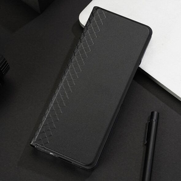 Dux Ducis Skórzane etui z klapką i portfelem do Samsung Galaxy Z Fold5 5G Dux Ducis Bril - czarne 13249937 6934913026700