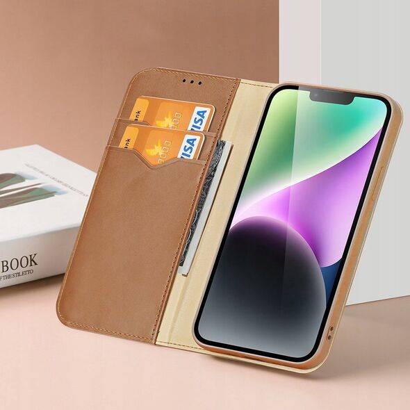 Dux Ducis Etui z portfelem Dux Ducis Hivo z blokadą RFID do iPhone 15 Plus - czarne 13249942 6934913025505
