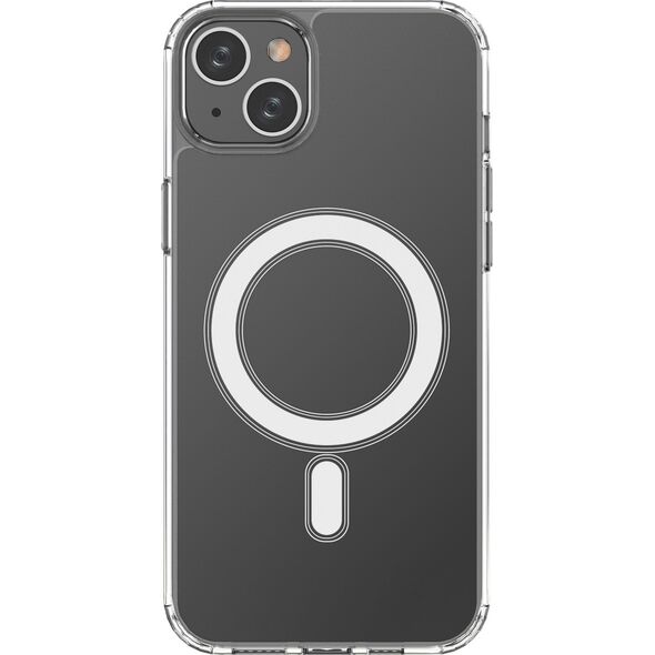 Hurtel Etui magnetyczne Clear Magnetic Case z MagSafe do iPhone 15 Plus - przezroczyste 13250029 9145576280430