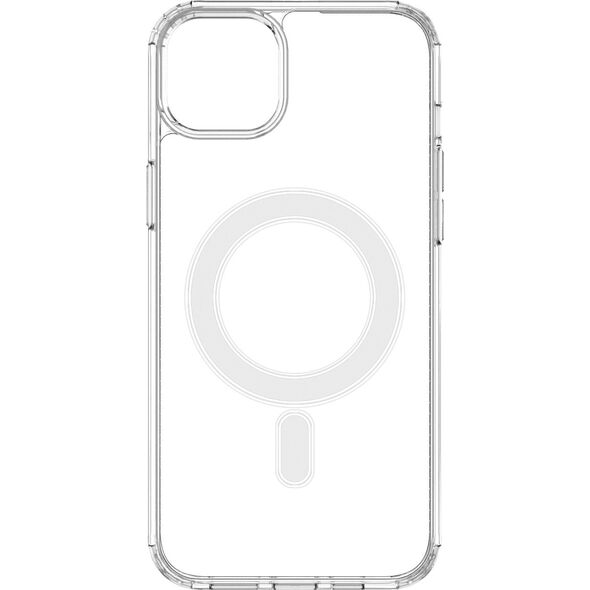 Hurtel Etui magnetyczne Clear Magnetic Case z MagSafe do iPhone 15 Plus - przezroczyste 13250029 9145576280430