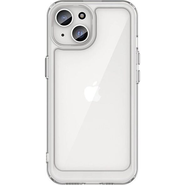Hurtel Wzmocnione etui Outer Space z elastyczną ramką do iPhone 15 - przezroczyste 13250677 9145576279601