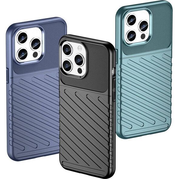 Hurtel Pancerne etui iPhone 15 Pro Max Thunder Case - czarne 13250689 9145576279557