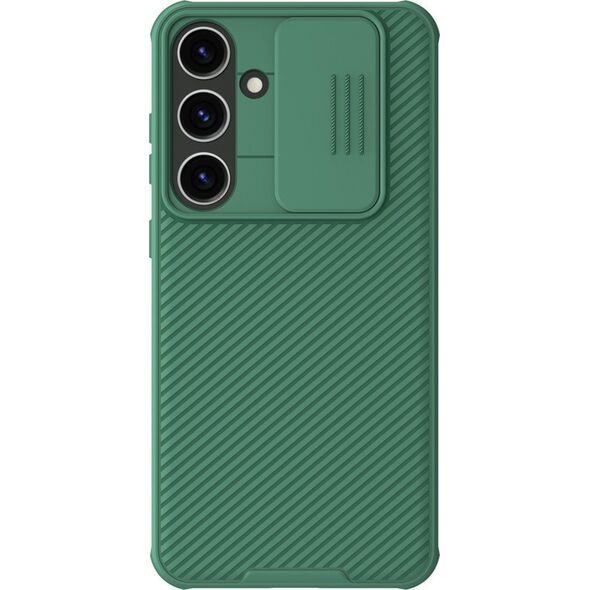 Nillkin Etui Nillkin CamShield Pro pancerne z osłona na aparat do Samsung Galaxy S24+ - zielone 13251347 6902048273122