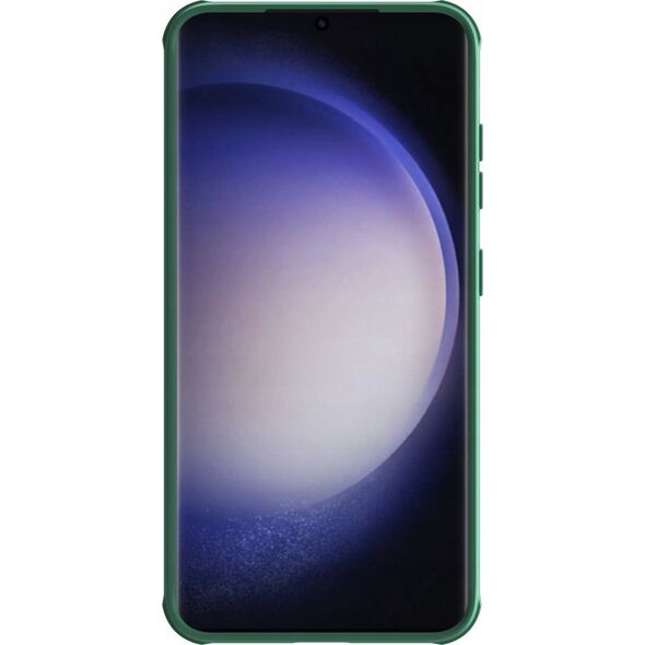 Nillkin Etui Nillkin CamShield Pro pancerne z osłona na aparat do Samsung Galaxy S24+ - zielone 13251347 6902048273122