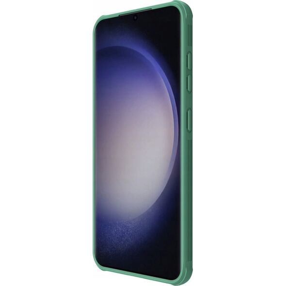 Nillkin Etui Nillkin CamShield Pro pancerne z osłona na aparat do Samsung Galaxy S24+ - zielone 13251347 6902048273122