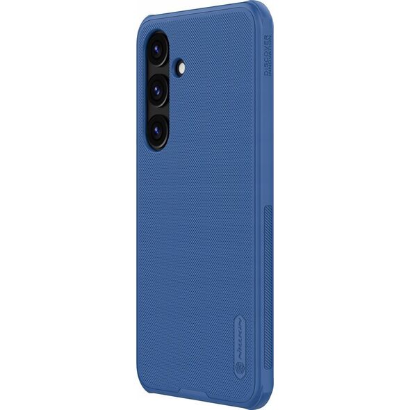 Nillkin Etui Nillkin Super Frosted Shield Pro pancerne do Samsung Galaxy S24+ - niebieskie 13251357 6902048272668