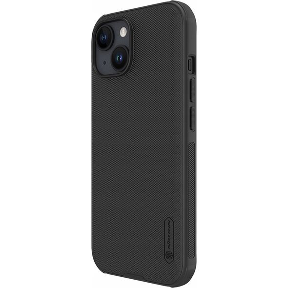 Nillkin Wzmocnione etui do iPhone 15 Plus Nillkin Super Frosted Shield Pro - czarne 13251465 6902048265615