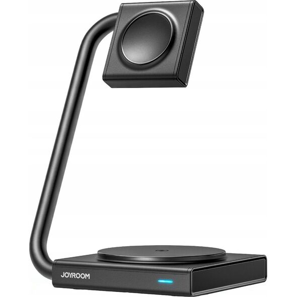 Ładowarka Joyroom Ładowarka indukcyjna 2w1 Joyroom JR-WQN05 15W MagSafe / Qi składana - czarna 13252062 6956116766986