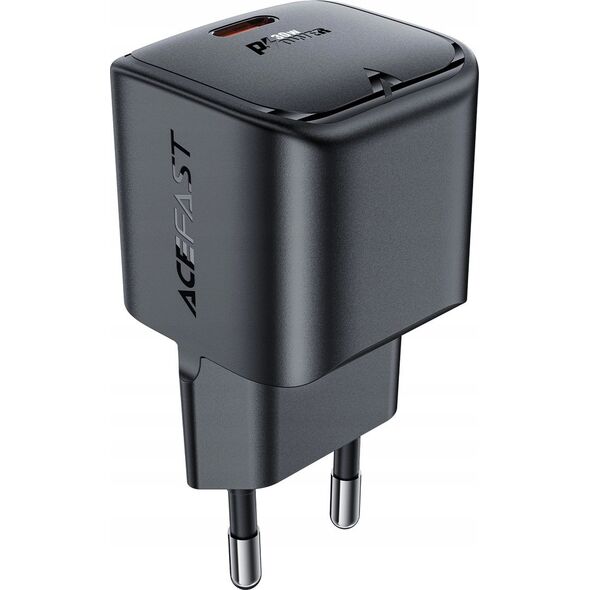 Ładowarka Acefast Ładowarka sieciowa Acefast A77 Mini PD 30W GaN USB-C - czarna 13252118 6974316282662