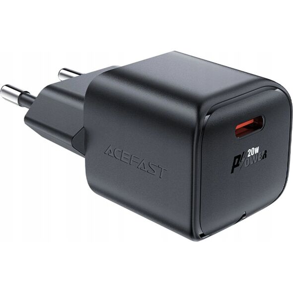 Ładowarka Acefast Ładowarka sieciowa Acefast A73 Mini PD 20W GaN USB-C - czarna 13252121 6974316282648