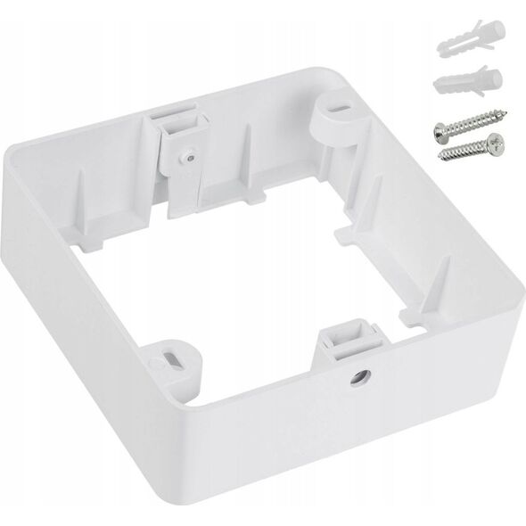Maclean Adapter natynkowy Maclean, do panelu LED 9W, kwadratowy, 120*120*38mm, MCE378 S 13257046 5902211132509