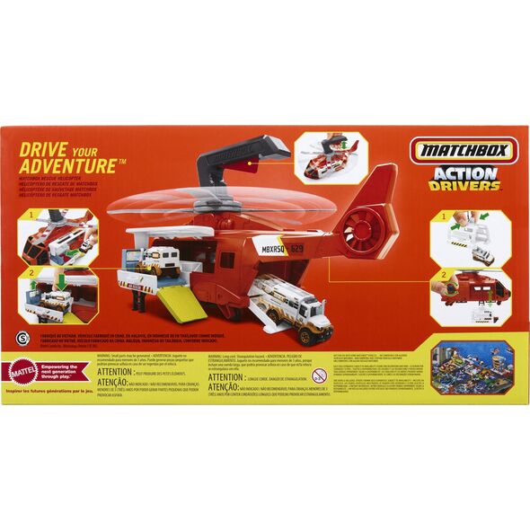 Mattel Helikopter ratunkowy Matchbox 13257324 194735234325
