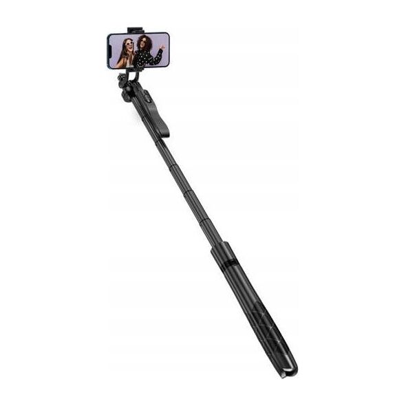 Selfie stick Crong SelfieGo Ultra Aluminiowy selfie stick Bluetooth tripod (33-157,5cm) 13260028 5904310704588