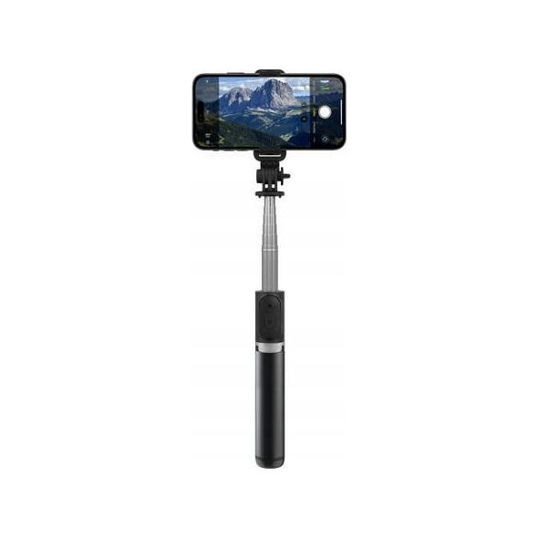 Selfie stick Crong SelfieGo Kompaktowy selfie stick Bluetooth tripod (20-101cm) 13260029 5904310704595