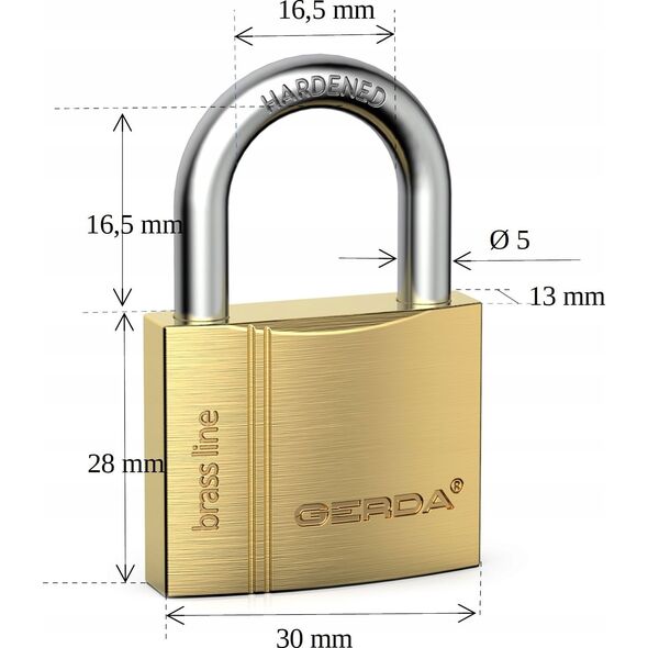 Gerda KLODKA MOSIEZ.GERDA 60mm COPPER LINE 13264523 5902203333303
