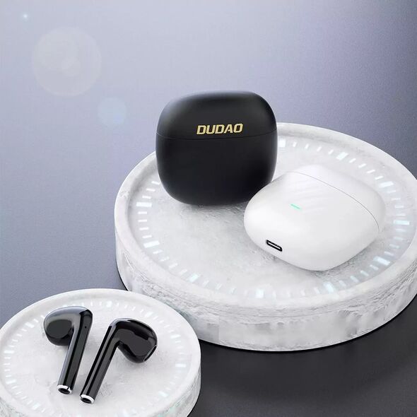Słuchawki Dudao Słuchawki Dudao U14+ bezprzewodowe douszne TWS Bluetooth 5.3 - czarne 13266189 6976625331796
