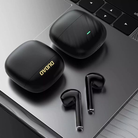 Słuchawki Dudao Słuchawki Dudao U14+ bezprzewodowe douszne TWS Bluetooth 5.3 - czarne 13266189 6976625331796