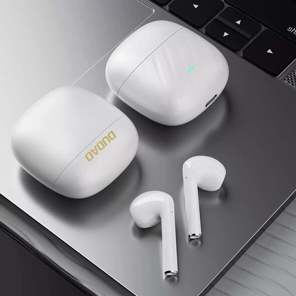Słuchawki Dudao Słuchawki Dudao U14+ bezprzewodowe douszne TWS Bluetooth 5.3 - białe 13266273 6976625331802