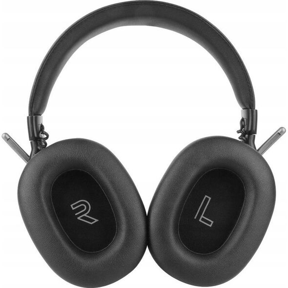 Słuchawki ForCell FORCELL F-AUDIO słuchawki bezprzewodowe nagłowne ANC Pro Sound Craft czarne 13267647 5903396276941